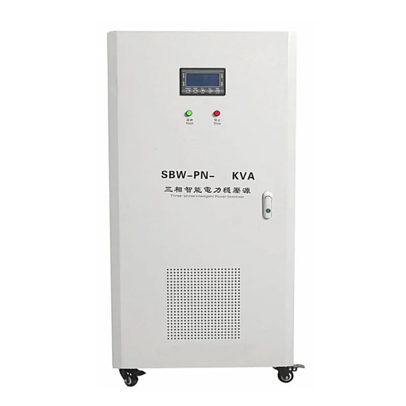 

SBW 10KVA-250KVA 3 Phase Three Phase Automatic Voltage Regulator Stabilizer AC 380V 400V 415V for Industrial Power Supply