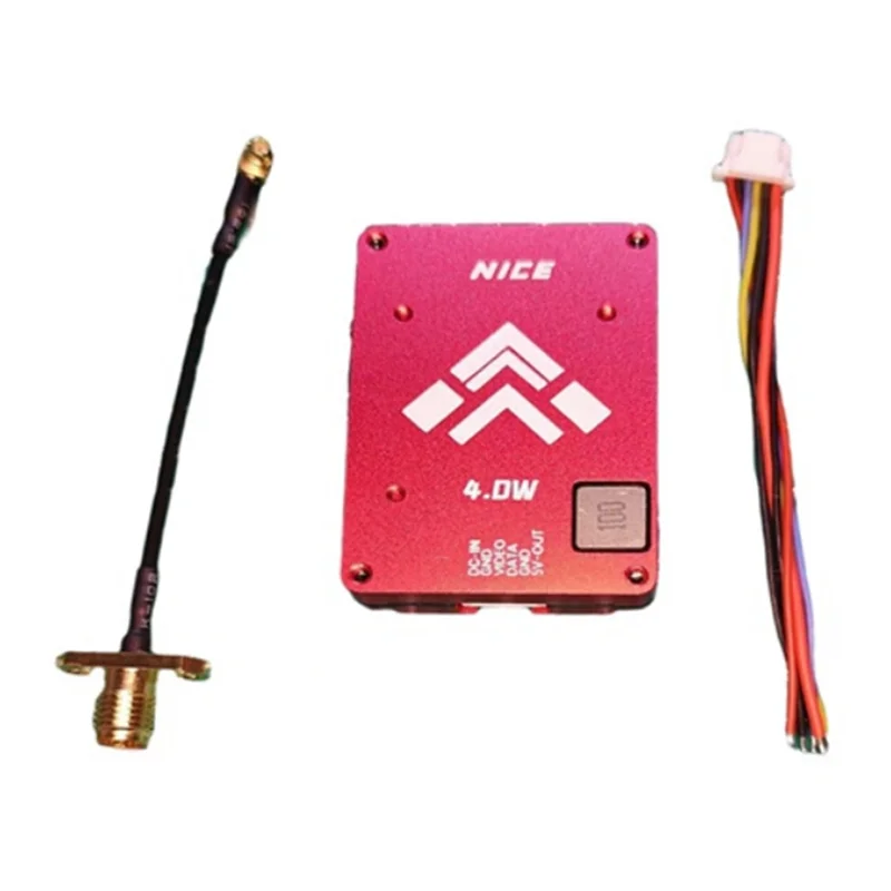 

Dependable-4W 5.8G VTX 4000Mw 64CH FPV Video Transmitter RFPA5542 Amplifier For FPV Long Range RC Drone