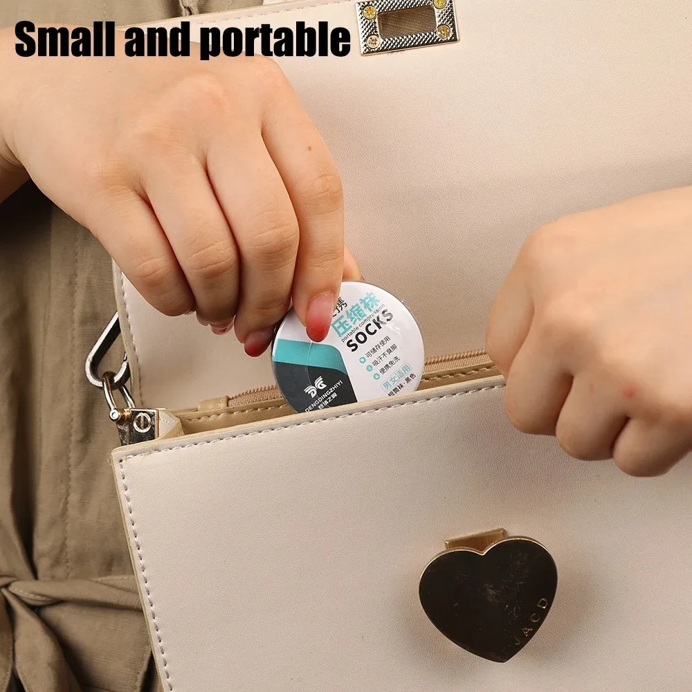 

Новые одноразовые компрессионные носки из полиэстера, портативные хлопковые одноразовые носки, не требующие стирки, дышащие компрессионные хлопковые носки