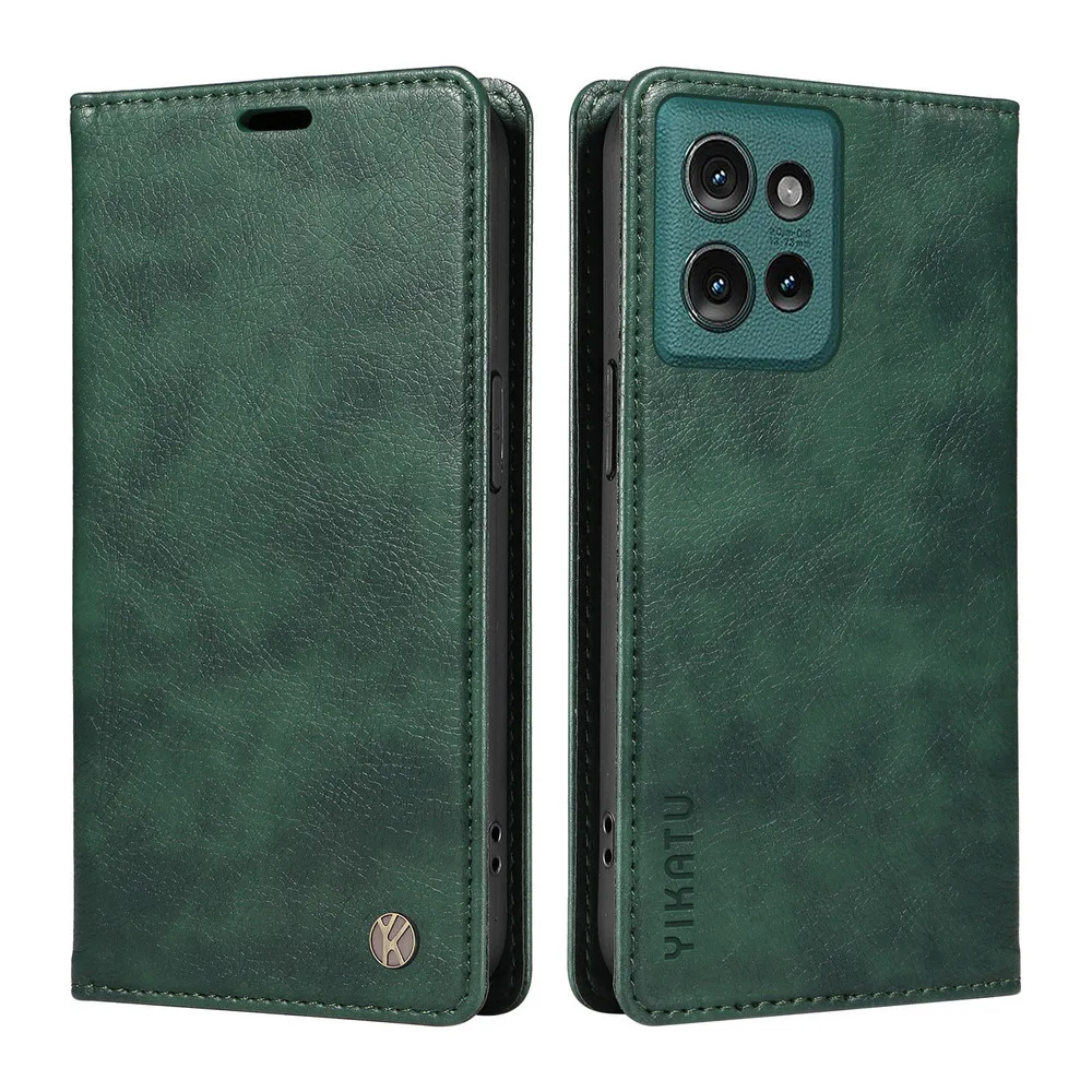 Edge60 Fusion 5G Funda de cuero con tapa para tarjeta magnética para Motorola Moto Edge 60 Pro Cartera Funda Moto Edge 60 Neo 60s