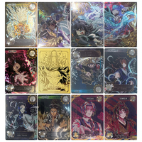 Japanese Anime Demon Slayer Kamado Nezuko Douma Kochou Shinobu Collectible Cards Christmas Birthday Gifts Children's Toys