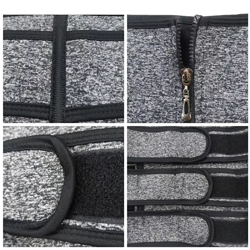 Gym Waist Trainer Slimming Sauna Suits Fitness Belt Weight Loss Fat Burning Sport Girdle Sweat Trimmer Workout Cincher Shapewear image 5