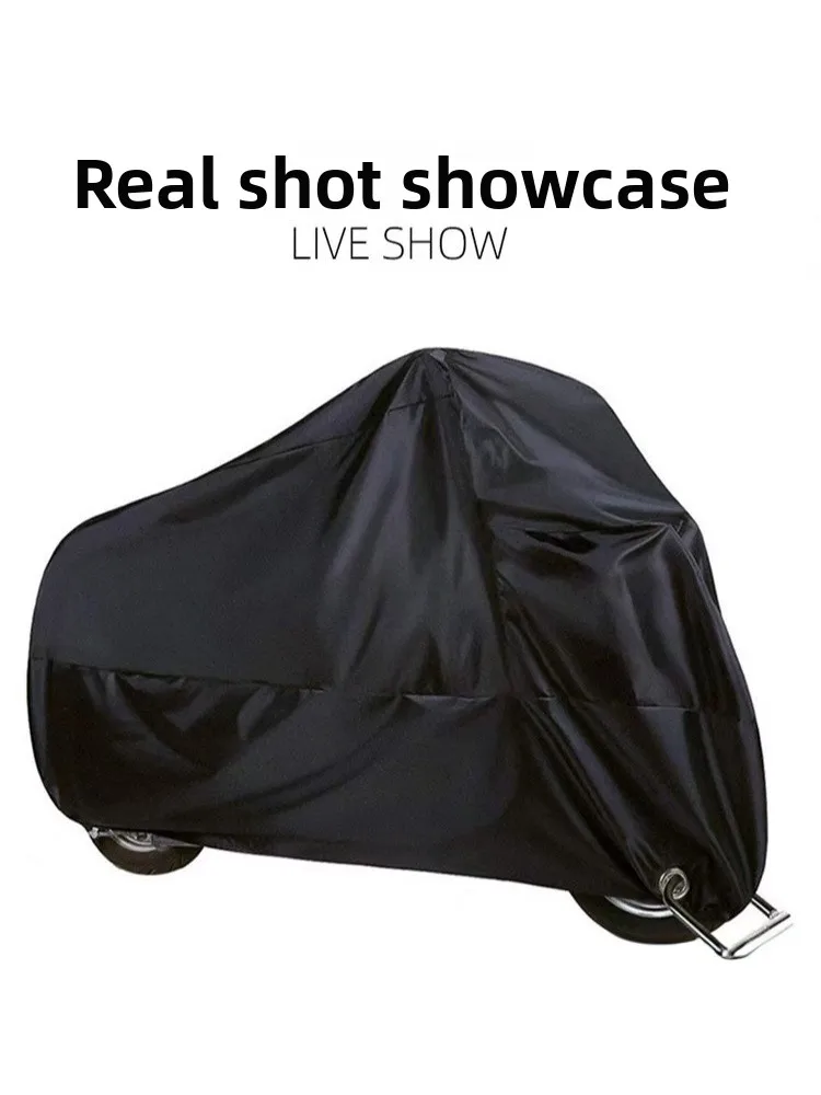 

Universal Electric Vehicle Cover Waterproof Dustproof UV Resistant Full Body Protector for Motorbike