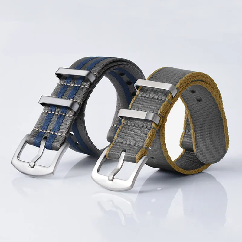 Top Universal Nylon Wristband 20mm 22mm Military Watch Band for Marine Corps Military Strap For Mechanical Dive Replace Band