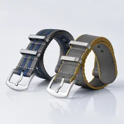 Top Universal Nylon Wristband 20mm 22mm Military Watch Band for Marine Corps Military Strap For Mechanical Dive Replace Band