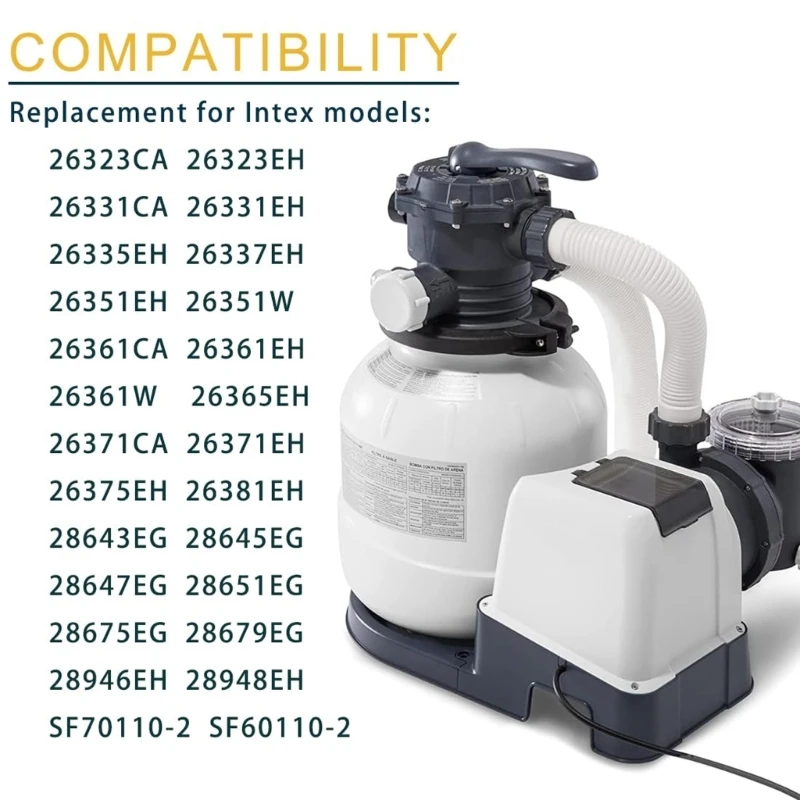 مضخة مرشح حوض السباحة O-Ringfor 26323CA 26331CA 26337EH 26361 واط مضخة مرشح الرمل المحرك دروبشيبينغ