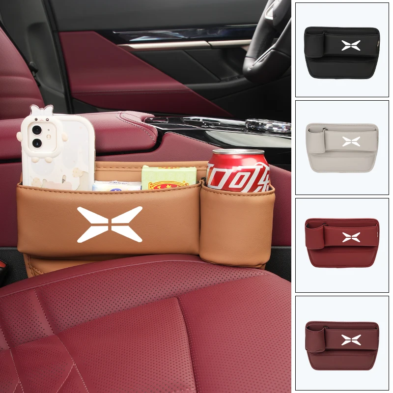 Car Seat Gap Organizer Storage Box Cup Phone Holder Interior Accessories for XIAOPENG P7 P7i G3 G3I G6 G9 X9 2022 2023 2024 2025 4