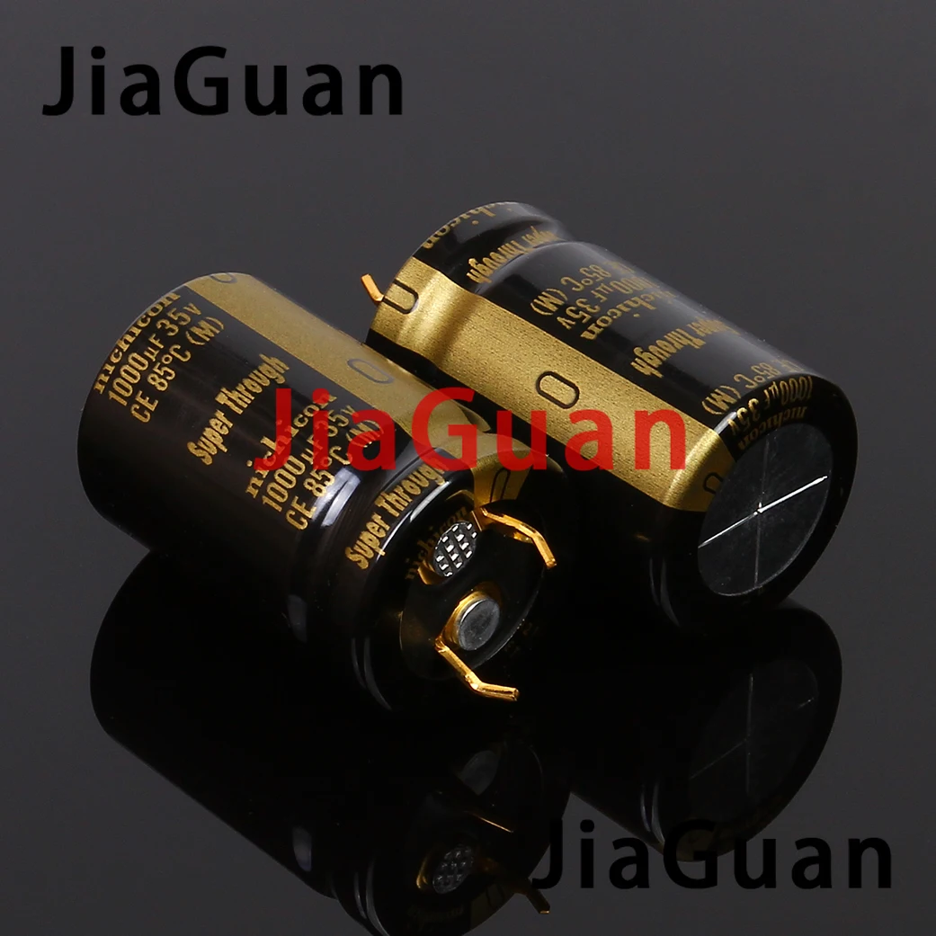 2PCS NICHICON KG Super Through 35V1000UF 20x30mm Type III 1000UF 35V audio amplifier filtering 1000UF/35V Golden feet 1000U