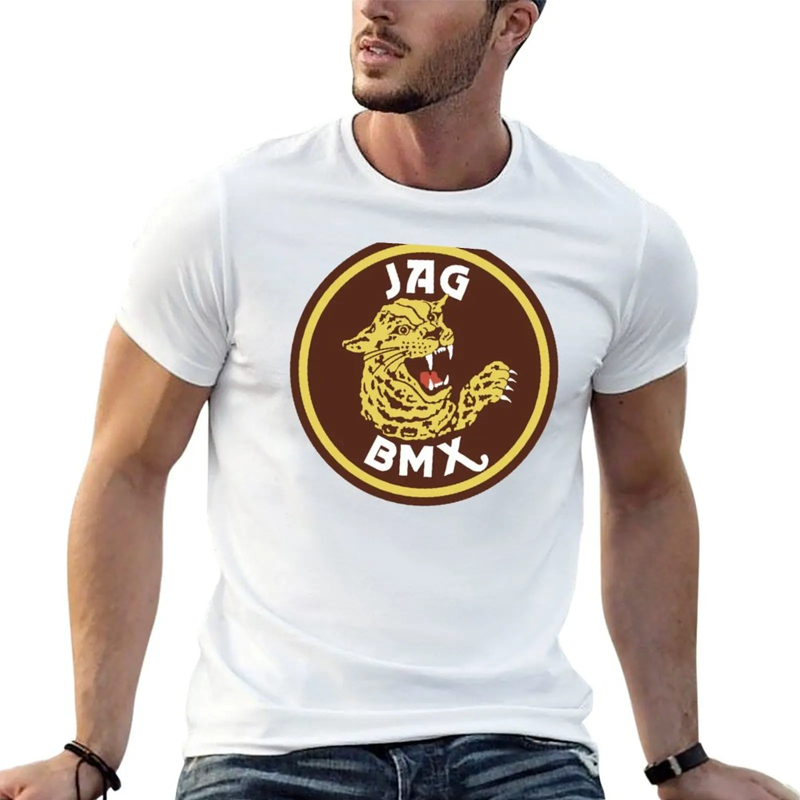 JAG BMX - Original Old school T-Shirt Sports Basic Short Sleeve T-Shirt