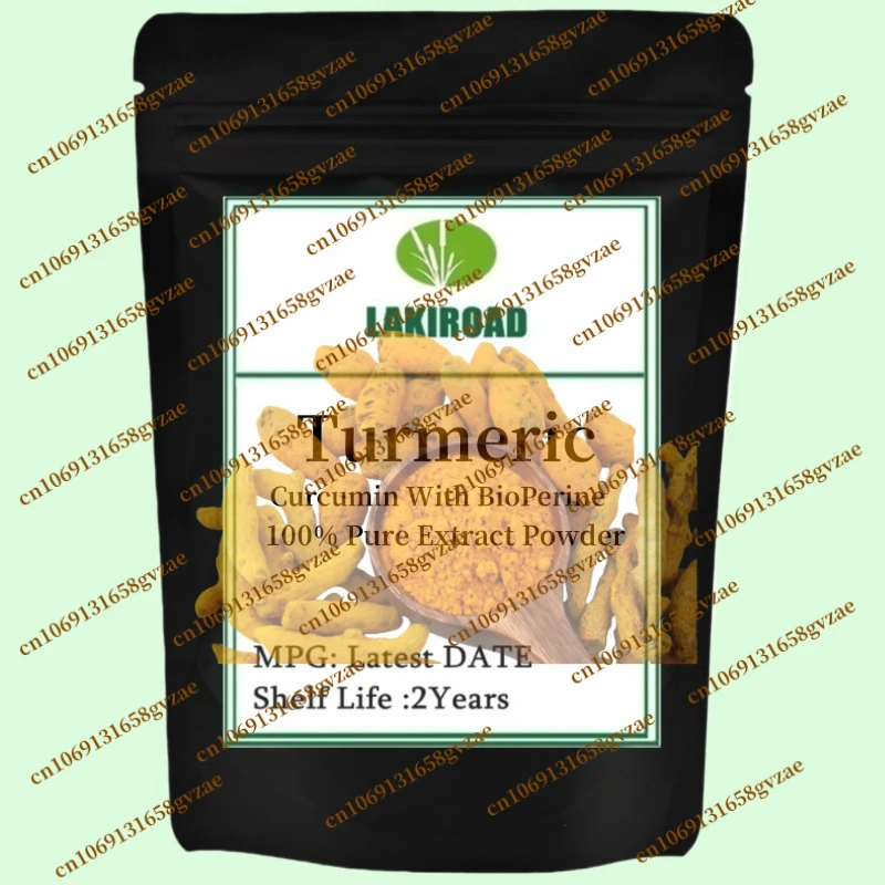 Embalaje sellado profesional de fábrica No 083Curcumin Extracto de cúrcuma Polvo brillante para cuerpo y rostro