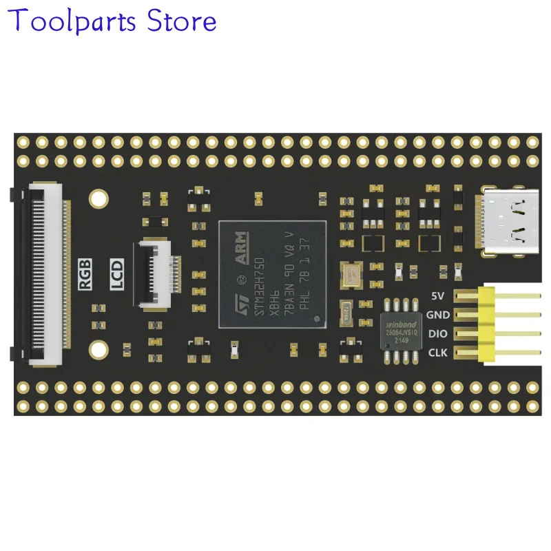 

STM32H750XBH6 Core Board Visual Acquisition Minimum System Compatible with OpenMV