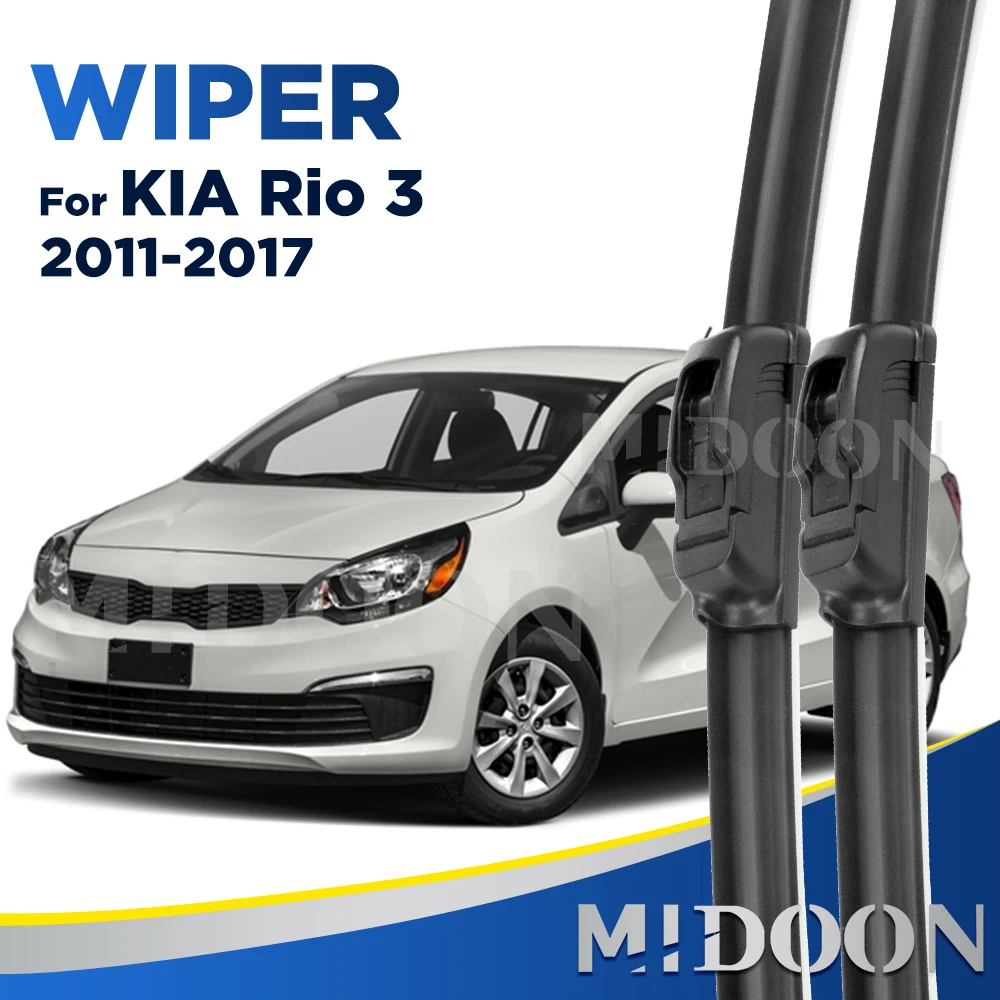 

Щетки стеклоочистителя MIDOON для Kia Rio 3 UB 2011 - 2017 лобовое стекло Переднее стекло 26 "+ 16"