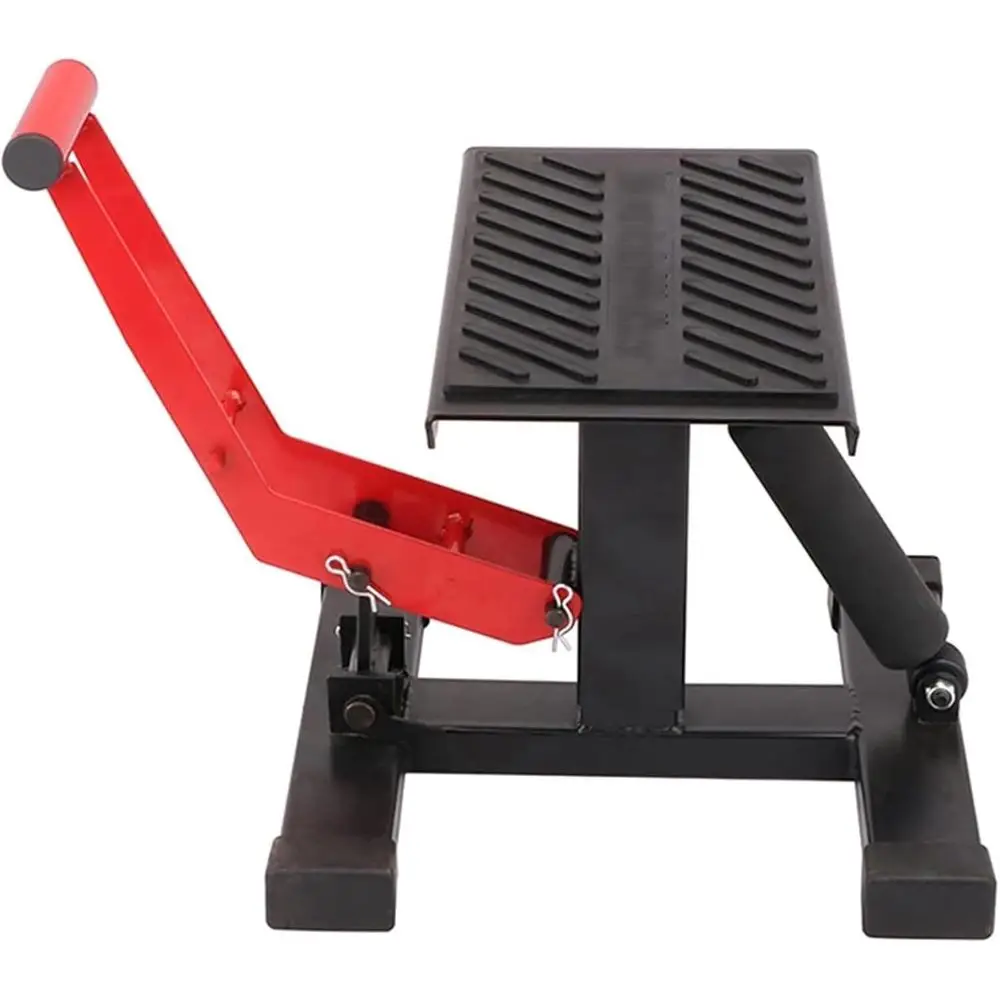 

Portable Motorcycle Hydraulic Jack Stand with Lift Platform Brackets
