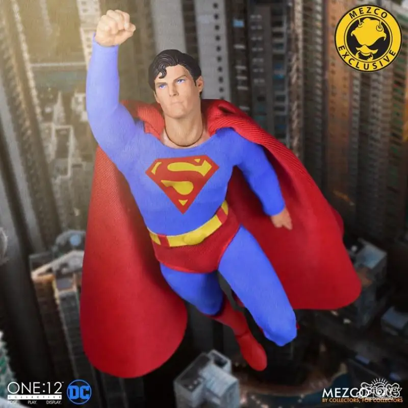 

Original Mezco ONE:12 Superman 1978 Clark Kent Action Figure Toy