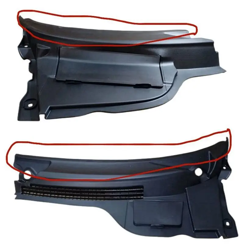 6X Windshield Wiper Cowl Seal For MINI R55 2007-2015 For MINI R56 R57 2006-2015 51132751209 51132751210 Auto Spare Parts
