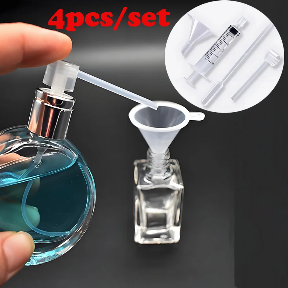 

1/10set Perfume Dispenser Tools Diffuser Funnels Cosmetic Pump Dispenser Portable Sprayer Refill Pump Bottle Filling Device
