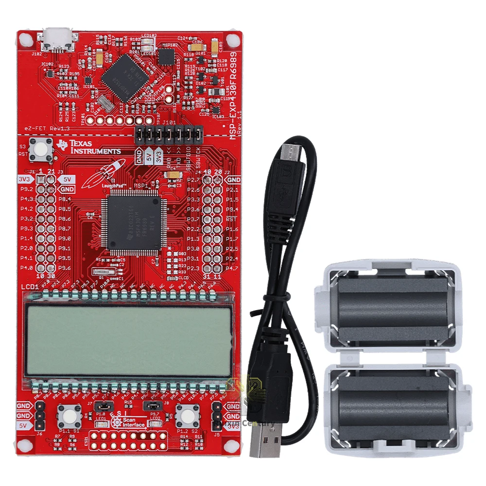 FOR MSP-EXP430FR6989 MSP430FR6989 MCU LaunchPad Development Kit Board 128KB FRAM 2KB SRAM eZ-FET EnergyTrace++ BoosterPack