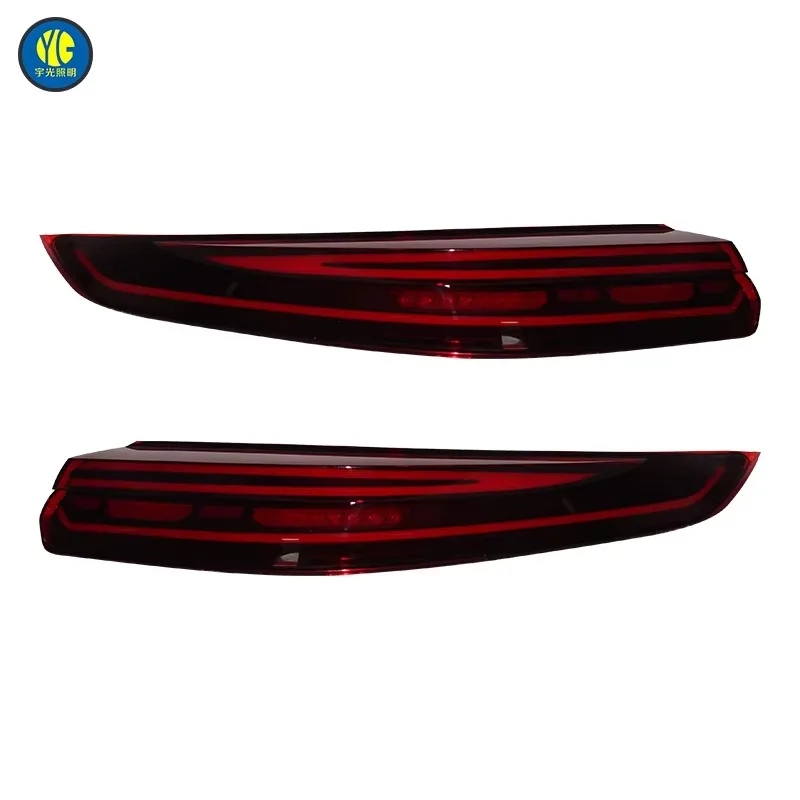 Clear Lens LED Rear Taillights, High Transparency, Waterproof High Bright Auto Rear Lamp Upgrade 2014-2016