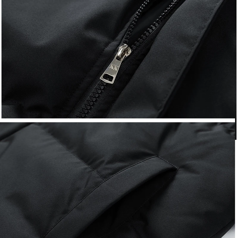 Men's Fashion Windbreaker Parka Coat Men Clothing Streetwear Windproof Casual Autumn Winter Warm Hombre Male Jacket for Outdoors