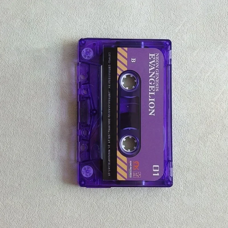 Evangelion Song Recording Tape Anime Music Walkman Cassettes Cartoon Soundtrack Box Recorder Car Walkman Tape Collectible Gift