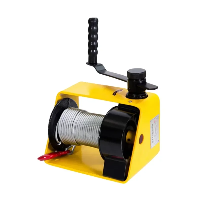 Heavy 250kg Self Locking Automatic Gear Worm Manual Hand Winch