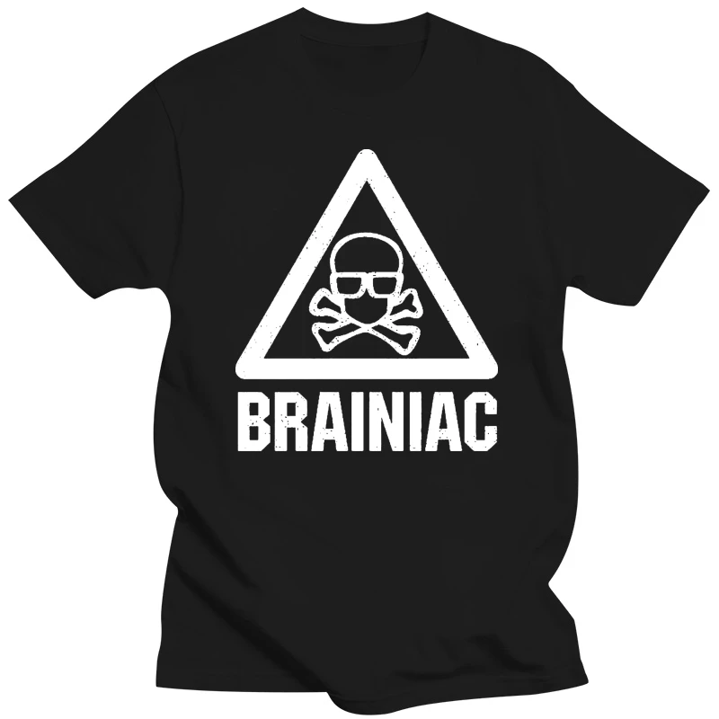 Brainiac Science Abuse T-Shirt High Quality Authentic Create Fun T Shirt For Men Hip Hop Crew Neck 2018 Tee Shirt Unique