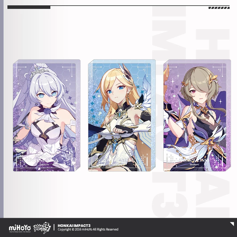 Honkai Impact 3rd Official Merch miHoYo Original Authentic Theme Series Quicksand Desktop Ornament Kiana Rita Durandal