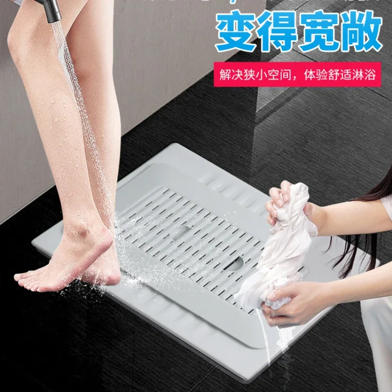 toilet cover squat pit cover toilet squat toilet universal odor anti-clogging squat urinal baffle