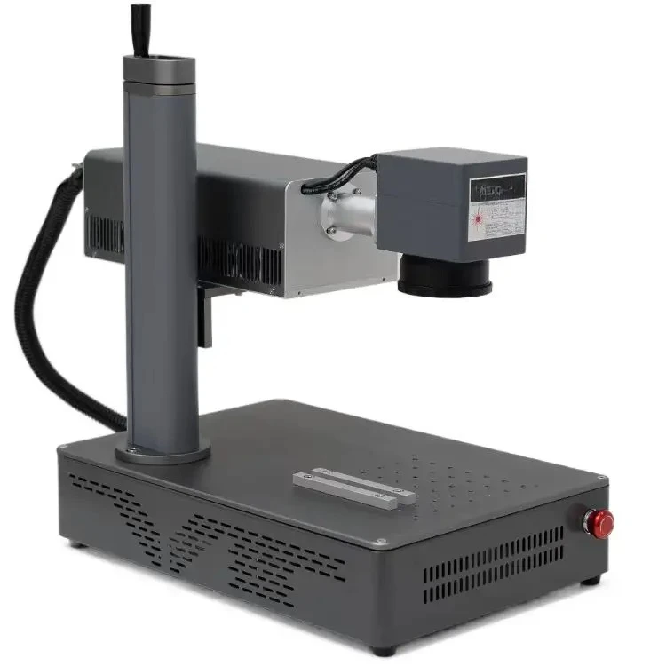 

Полностью закрытый настольный волоконный лазерный маркиратор из нержавеющей стали мощностью 20 Вт/30 Вт