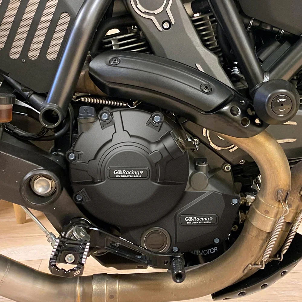 Silnik motocykla alternator sprzęgło pokrywa ochronna akcesoria dla Ducati Monster 797 Plus 2017-2021 i Monster 659 2018-2021