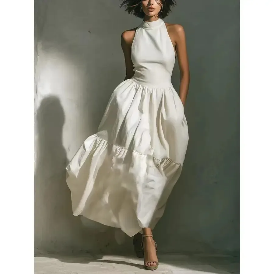 

Элегантное короткое платье А-силуэта с открытой спиной и пайетками – блестящее короткое вечернее платье для свадеб, выпускных вечеров и дней рождения