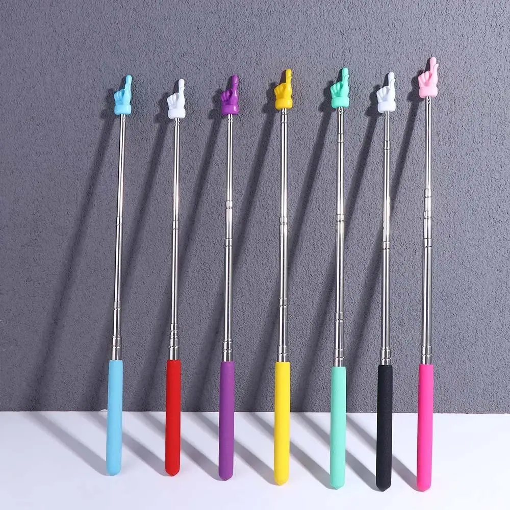 Finger Reading Guide Preschool Teaching Tools Retractable Class Whiteboard Pointer