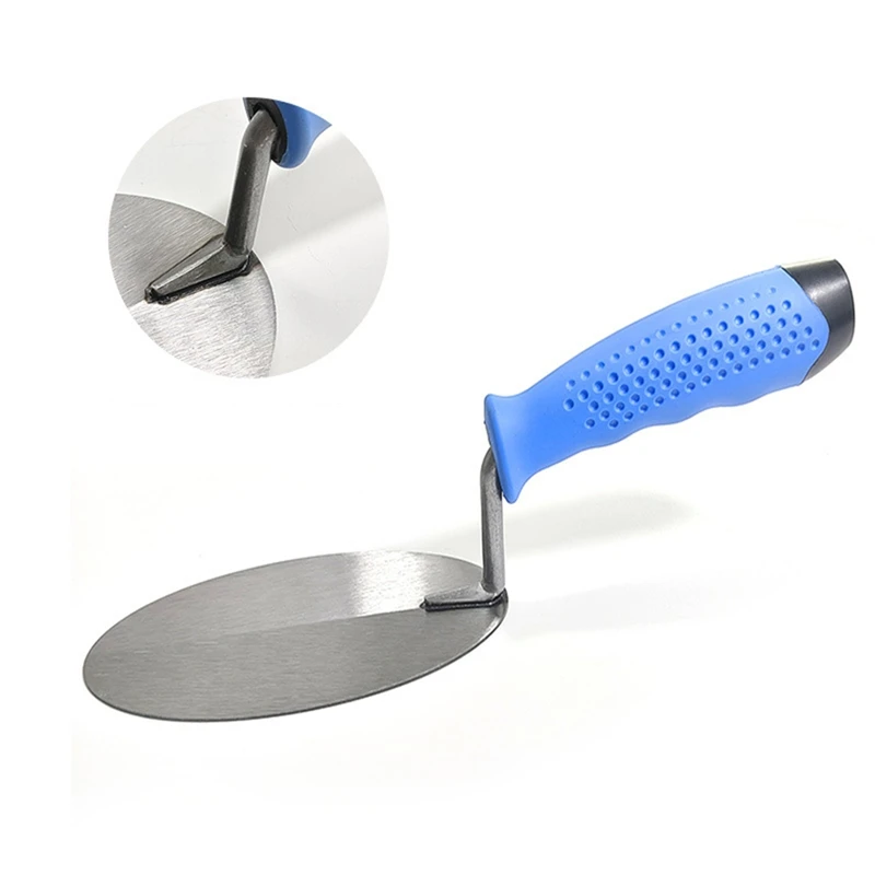 3Pcs Stainless Steel Trowel Forbricklaying Andplastering Forlong Lasting Use Inconstruction Floor Leveling
