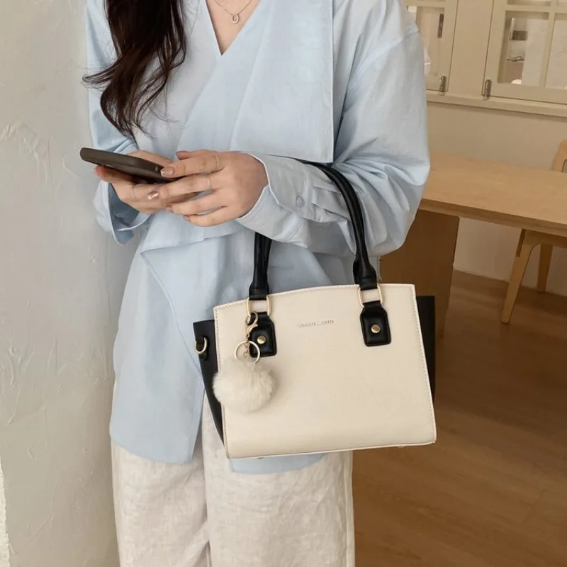 

Модная городская кожаная женская сумка премиум-класса, изготовленная в Париже, винтажная сумка-тоут, практичная сумка через плечо, мессенджер, ручная сумка