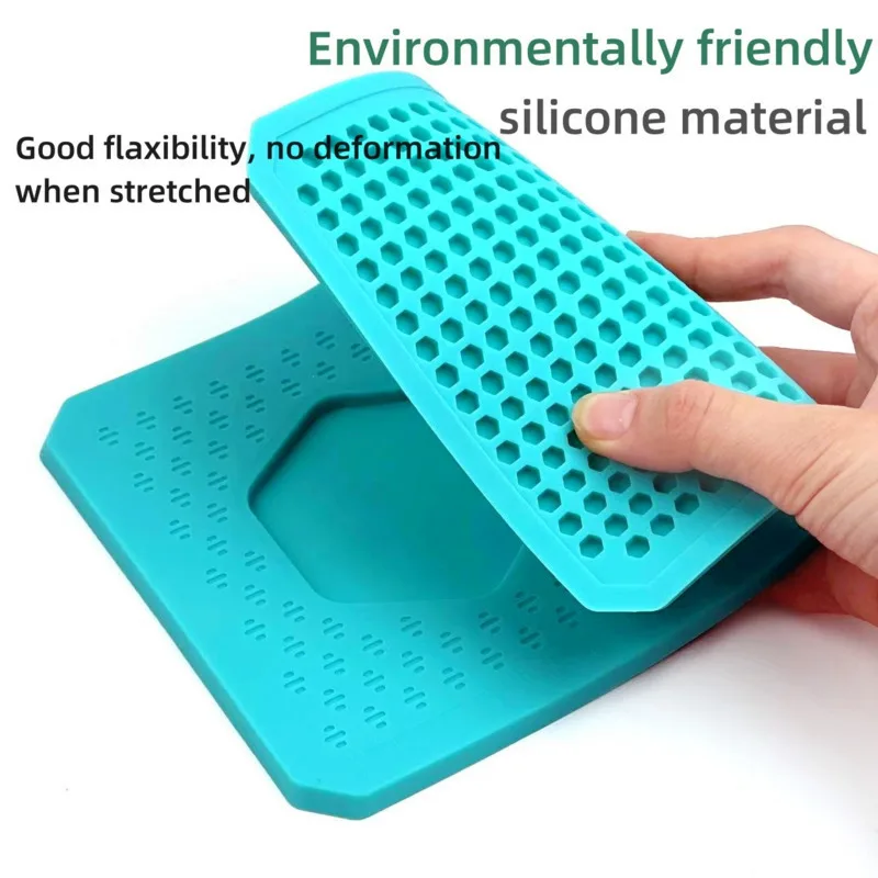 TE-715 Anti-slip Heat Insulation Silicone Mat Washable Reusable Flexibility No Deformation Special Pad For Film Camera Protect