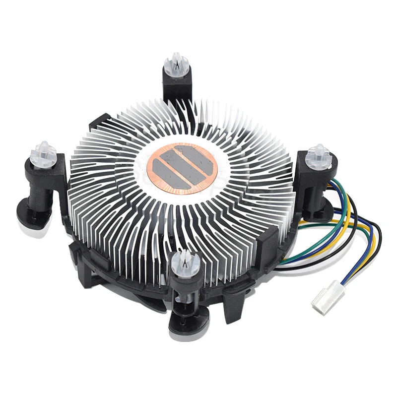 With 90mm CPU Fan Aluminum Heatsink for Intel E97379-003 Core i3/i5/i7 Socket LGA1150/1155/1156 4Pin Quiet Heat Sink