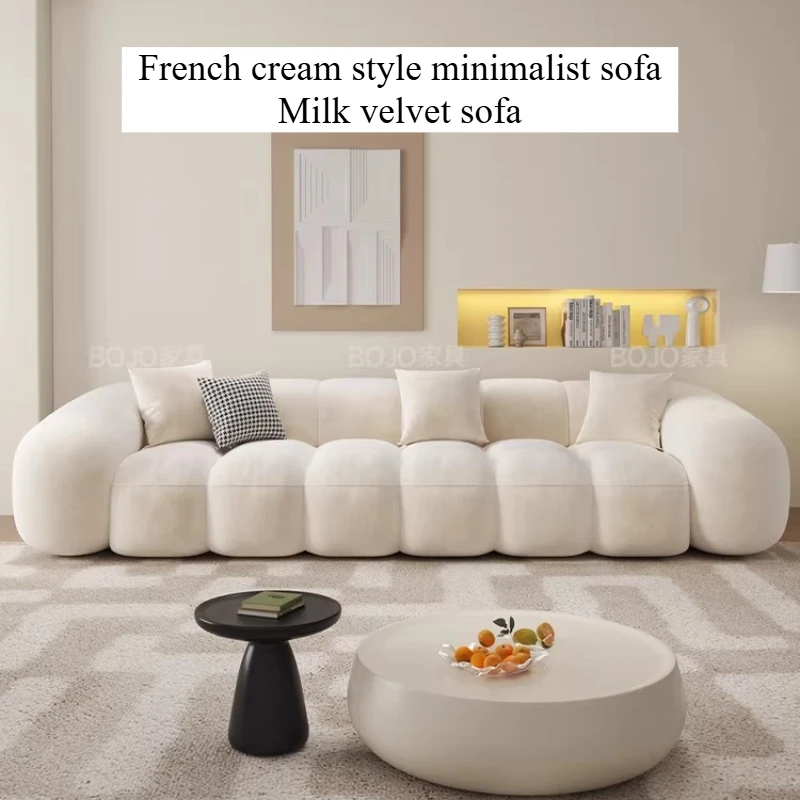 

Lazy Modern Sofas Bed Foot Stool Japanese Large Lounge Sofas White Relax Armchairs Design 2 Seater Comfortable House Accessories