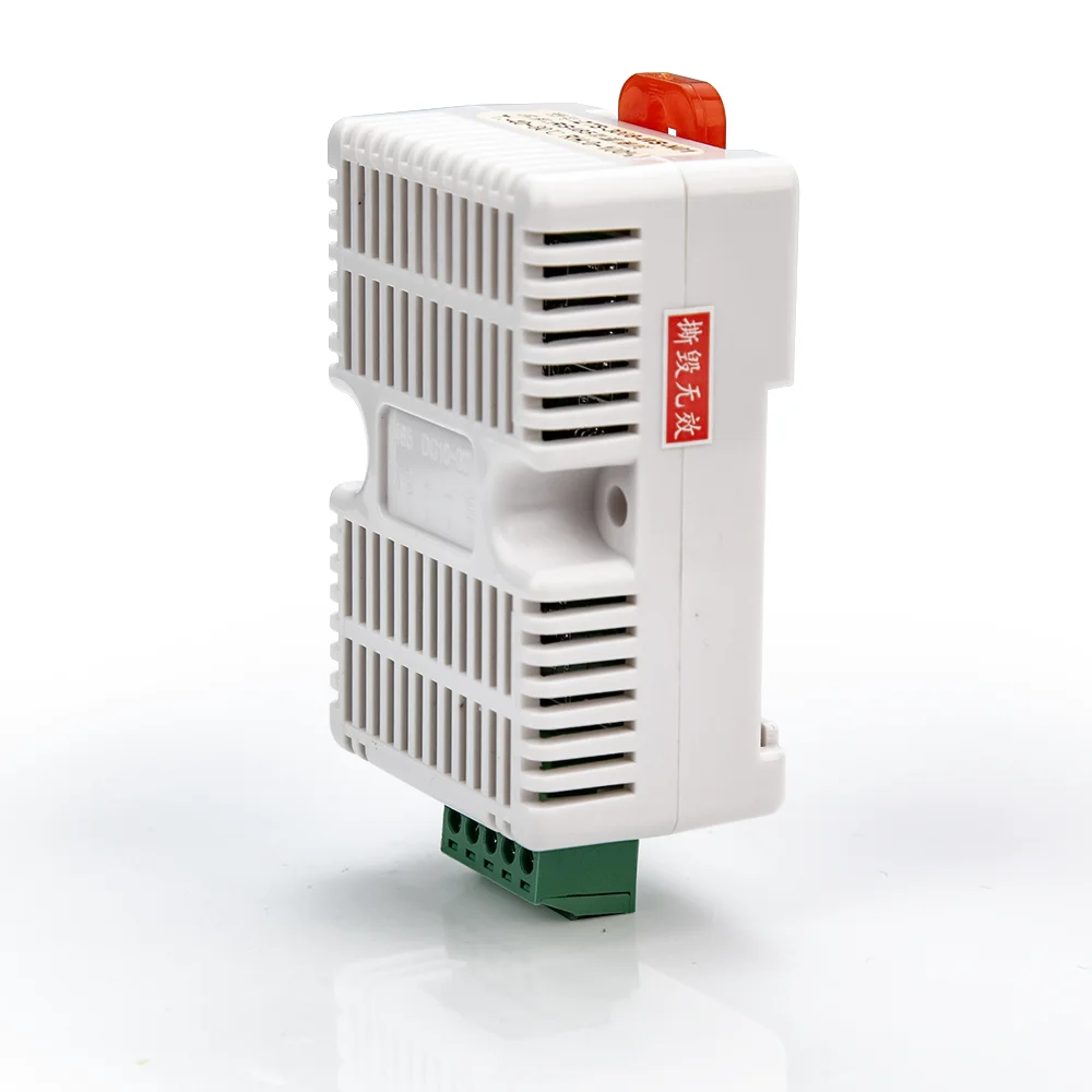 Rail Type Temperature and Humidity Transmitter General RS485 High Precision Temperature and Humidity Sensor in Warehouse Room