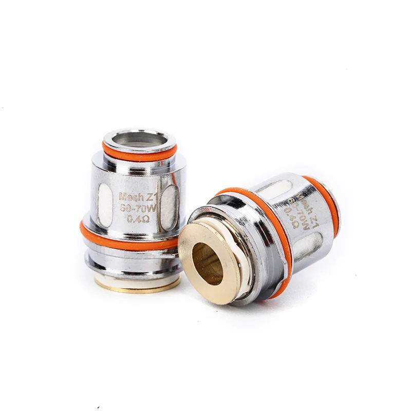 Mesh-Spule der Z-Serie z1 0,4 Ohm z2 0,2 Ohm für Zeus-Sub-Ohm-Tank (Z-Sub-Ohm-Tank), Z-Sub-Ohm-Se-Tank, Z200-Kit (5 stücke)