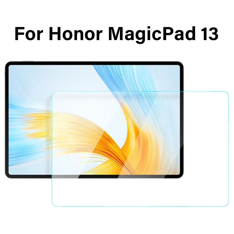 

9H Tempered Glass Screen Protector For Honor MagicPad 13 Inch 2023 Tablet Bubble Free Ultra Clear Protective Film GDI-W09