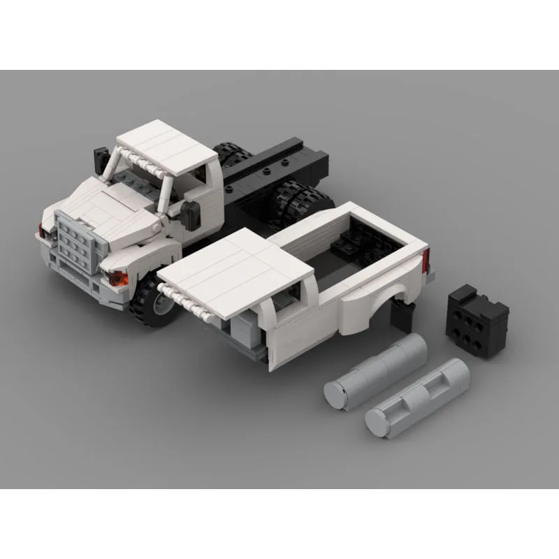 

MOC-180712 City New Model Transportation Cargo Truck Building Blocks 586 Parts MOC Creative Boys Children's Birthday Toy Gift
