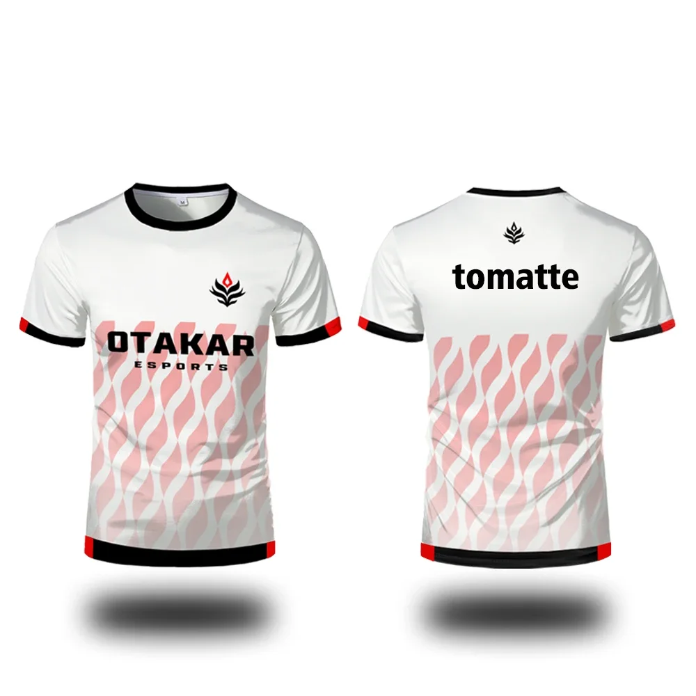 

Игровая форма клуба Valorant Otakar Esports (Испания): тренировочная футболка для лиги, нейтральная летняя дышащая футболка, гидрокостюм для серфинга