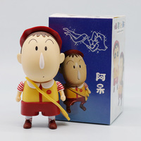 10cm Anime Crayon Shin-chan Boochan Q Version Action Figure PVC Model Statue Toys Doll Desk Decor Collection Gifts boxed