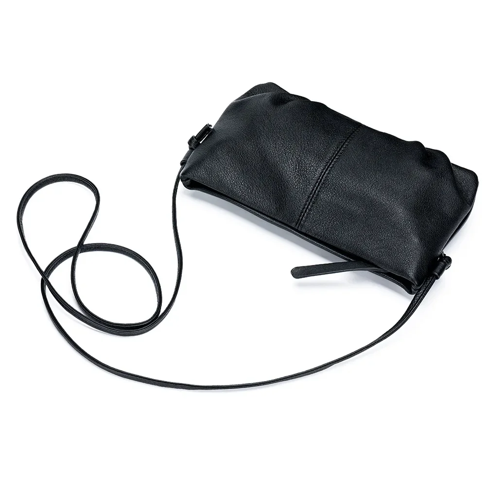 Luxury Clouds Handbag 2025 Women Genuine Leather Shoulder Bags Fashion Wild Large Capacity Female Designer Messenger Bag Clutch