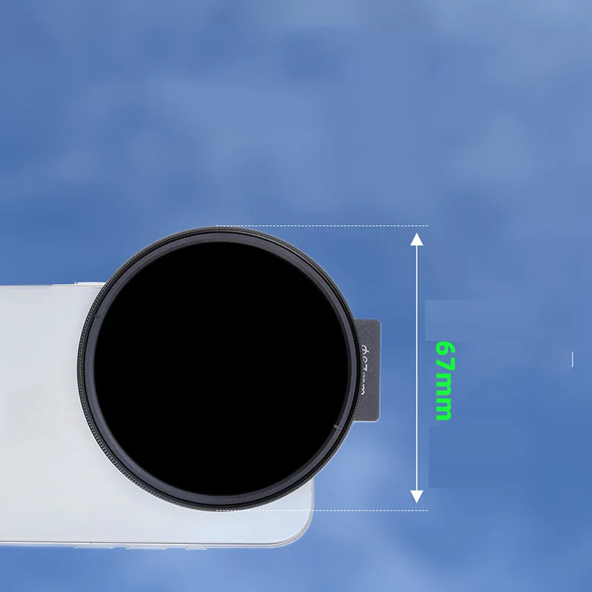 ​For iPhone Phone Filter Holder Straight Photography Cell Phone Filter Clip Accessories