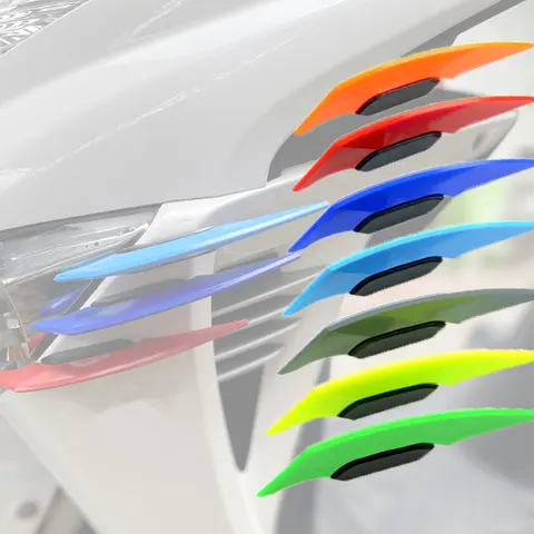 오토바이 Winglets 페어링 사이드 스포일러 윈드 윙 스티커 오토바이 액세서리 Kawasaki Versys 650 Kawasaki Ninja 오토바이 Winglets 페어링 사이드 스포일러 윈드 윙 스티커 오토바이 액세서리 Kawasaki Versys 650 Kawasaki Ninja