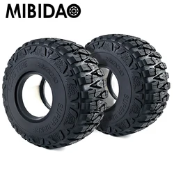 MIBIDAO 2.9 Cal gumowe Beadlock opony do kół dla Axial SCX6 AXI05000 AXI05001 1/6 samochód zdalnie sterowany RC Model samochodu części zamienne