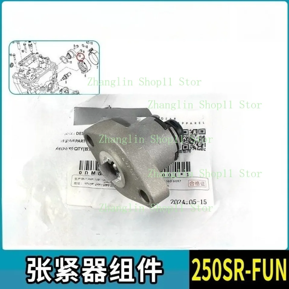 Motorcycle 250SR-FUN Intake Exhaust Valves for CFMOTO CF250-6 Valve Spring Valve Stem Sealing Ring Tensioner Assembly view 2