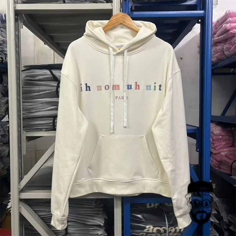 Hoodie sweatshirt IH NOM UH NIT autumn and winter pearl mask series printed top tops