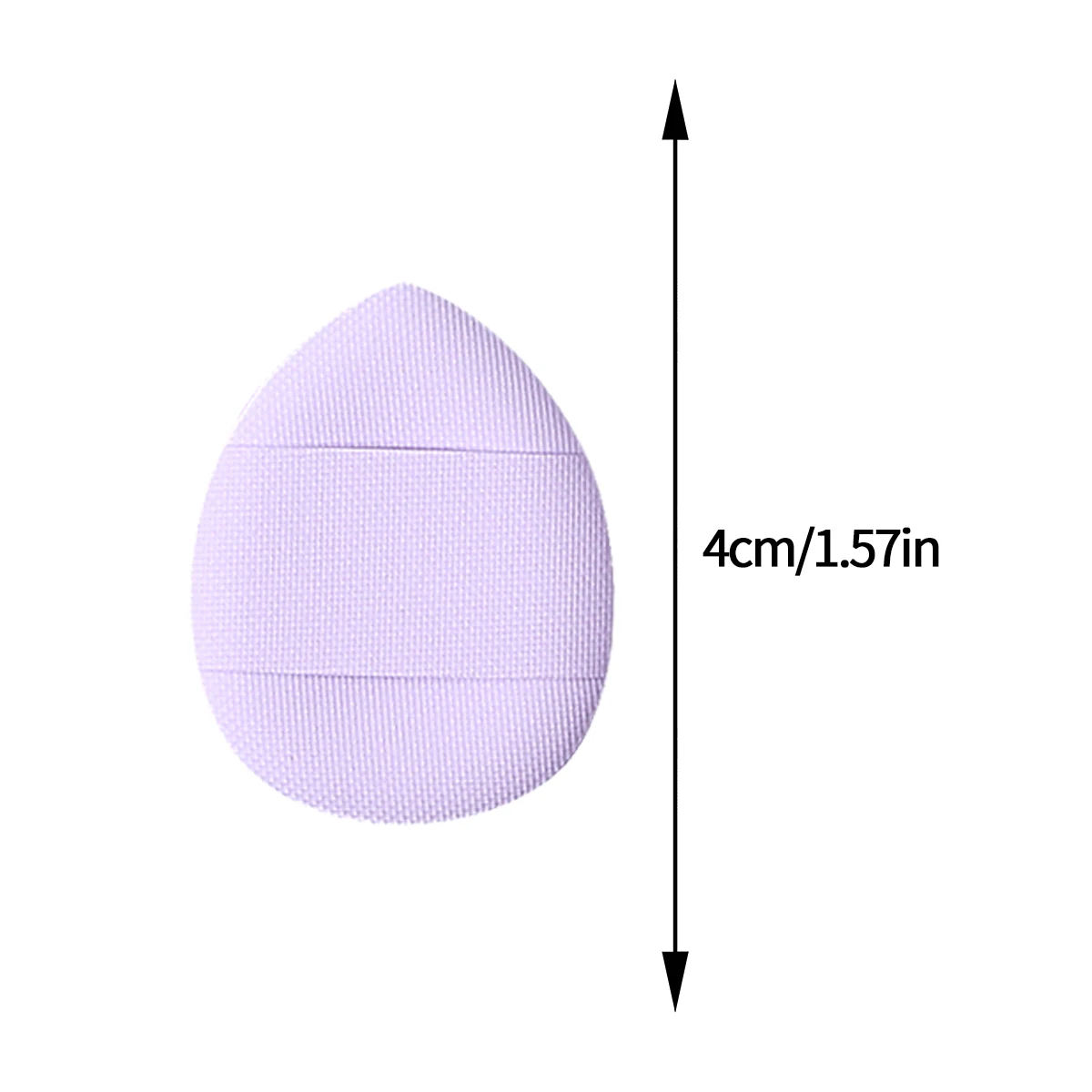 Juego de esponjas de maquillaje para pulgar, 100 Uds., esponja suave sin látex en polvo, herramienta de maquillaje profesional para base, corrector y rubor